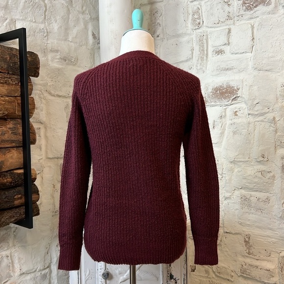 A New Day | Deep V Tie Up Sweater - Picture 3 of 6